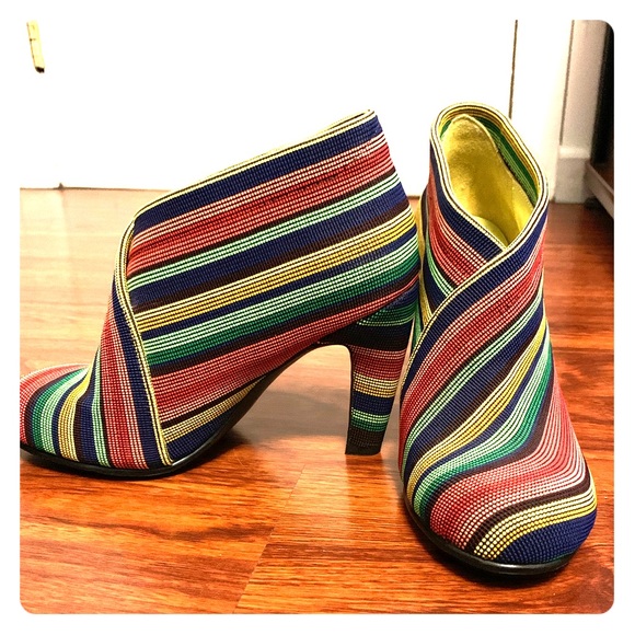 United Nude Shoes - NWOT United Nude Bright Mix Ankle Bootie